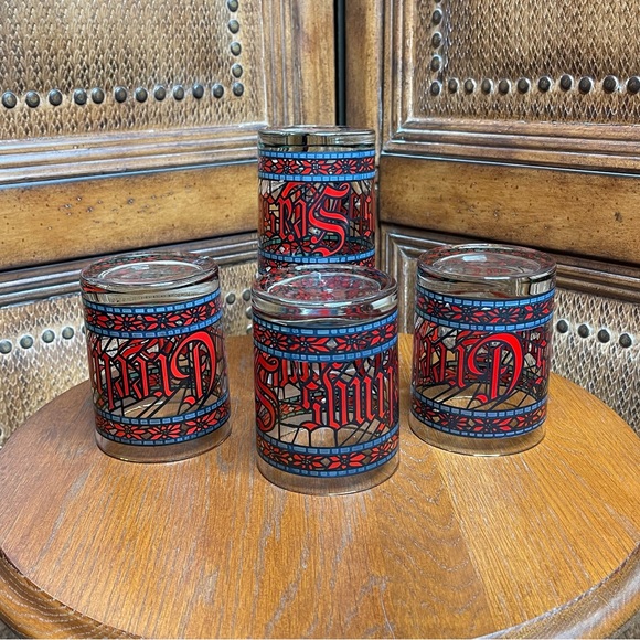 Vintage Houze Double Old Fashioned Glasses. - Picture 4 of 4